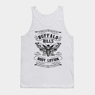 Buffalo Bill'S Body Lotion It Rubs The On Its Comes With It'S Own Free Basket / Halloween Tank Top